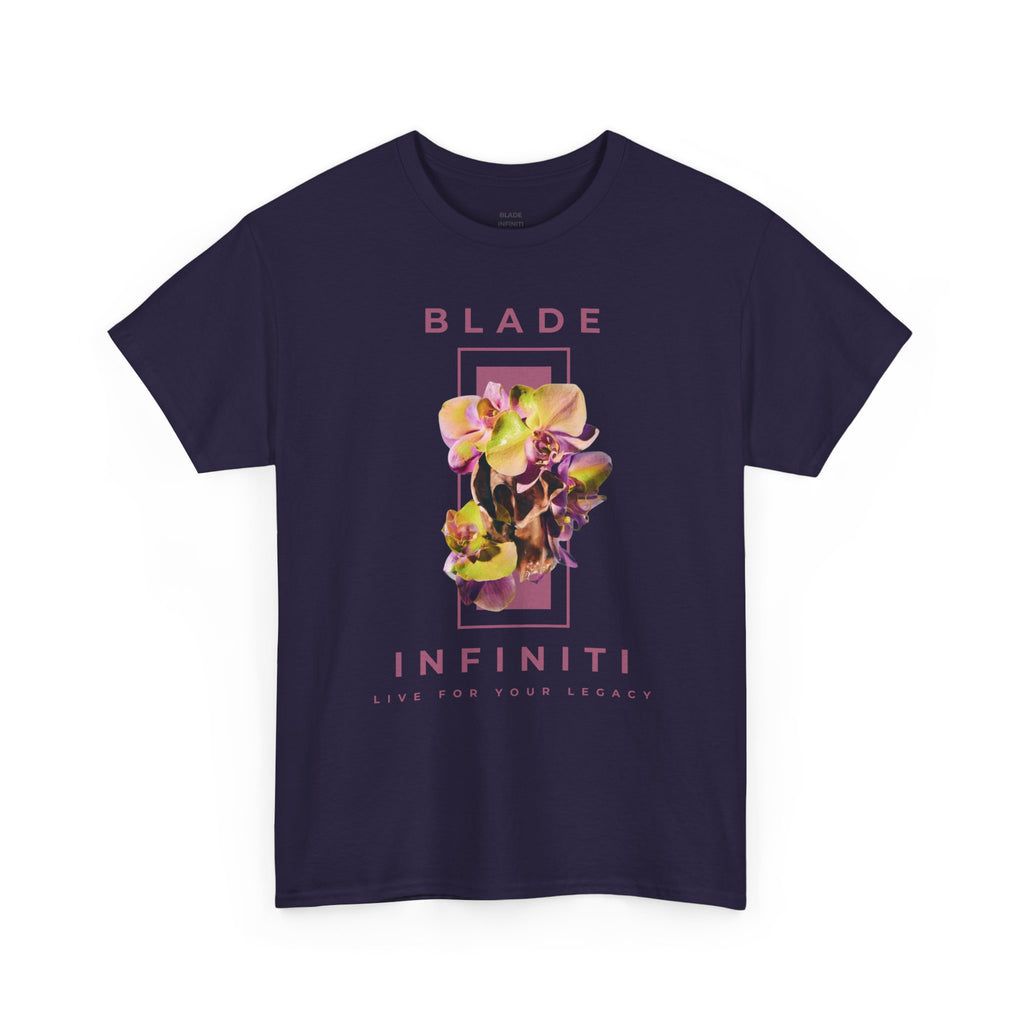 Essence of Infiniti Acai Mid/Purple Floral T-Shirt