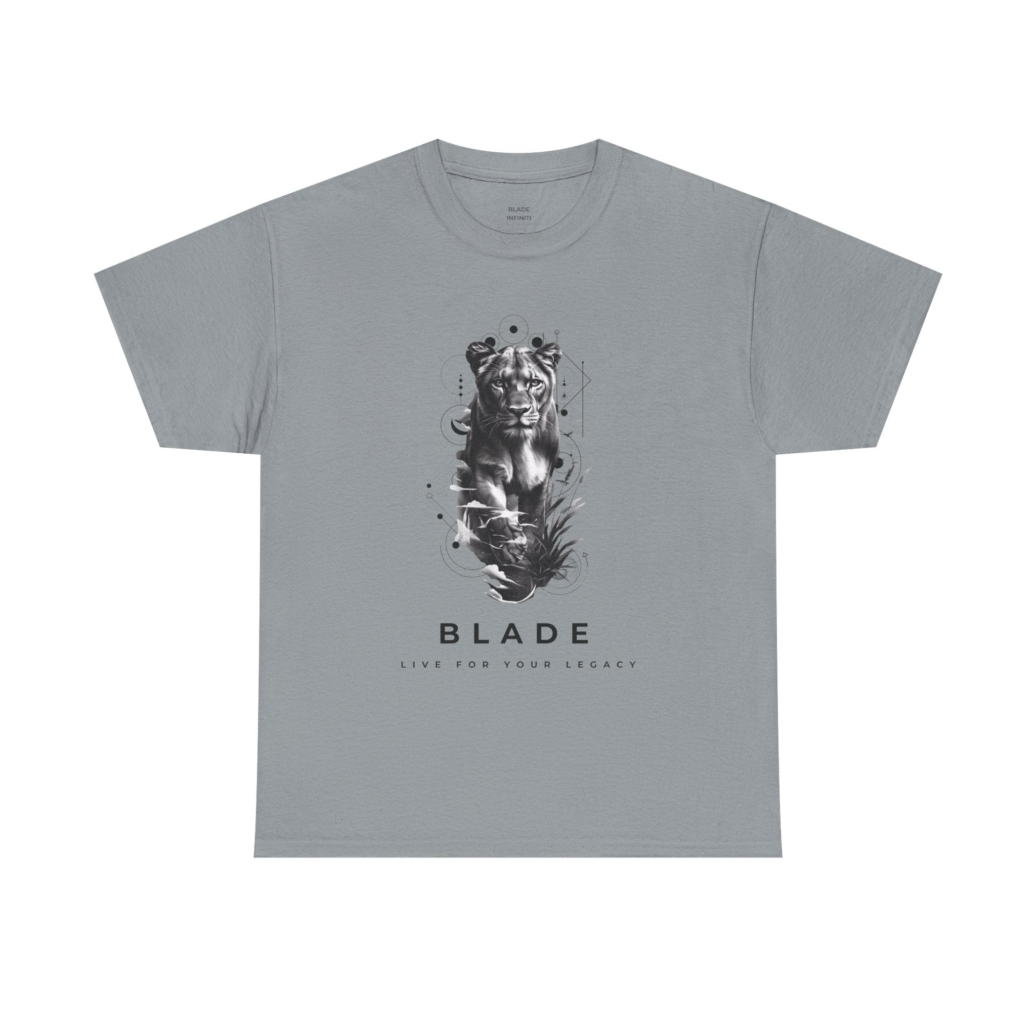 Geometric Reign Black TX Panther T-Shirt
