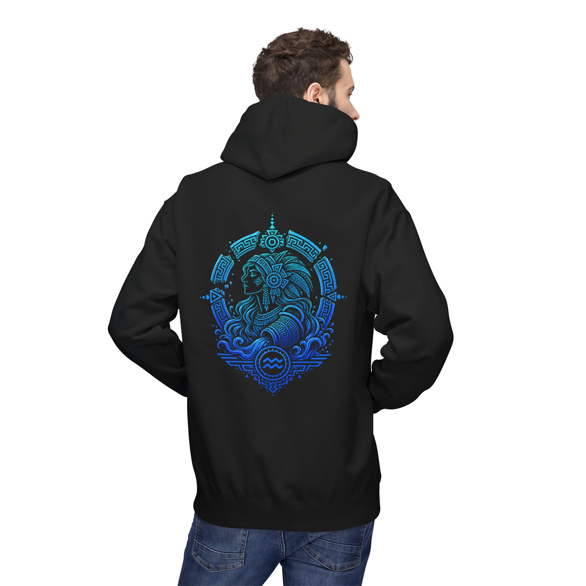 Aquarius Zodiac Hoodie Version 2