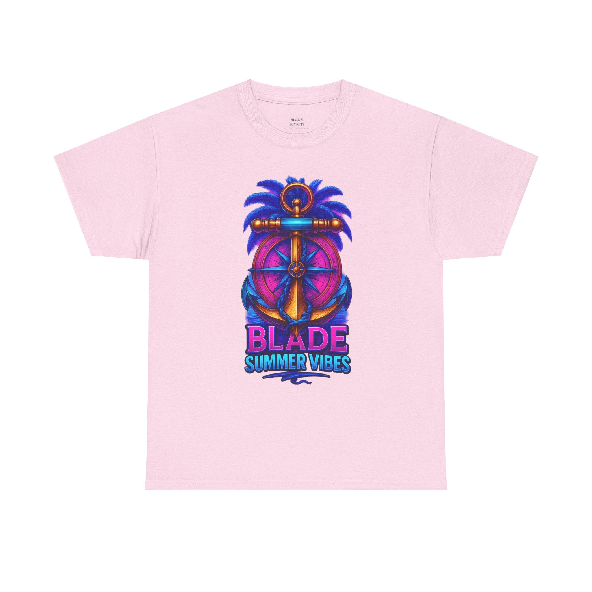 Anchor/Compass Multi Blue/Pink T-Shirt