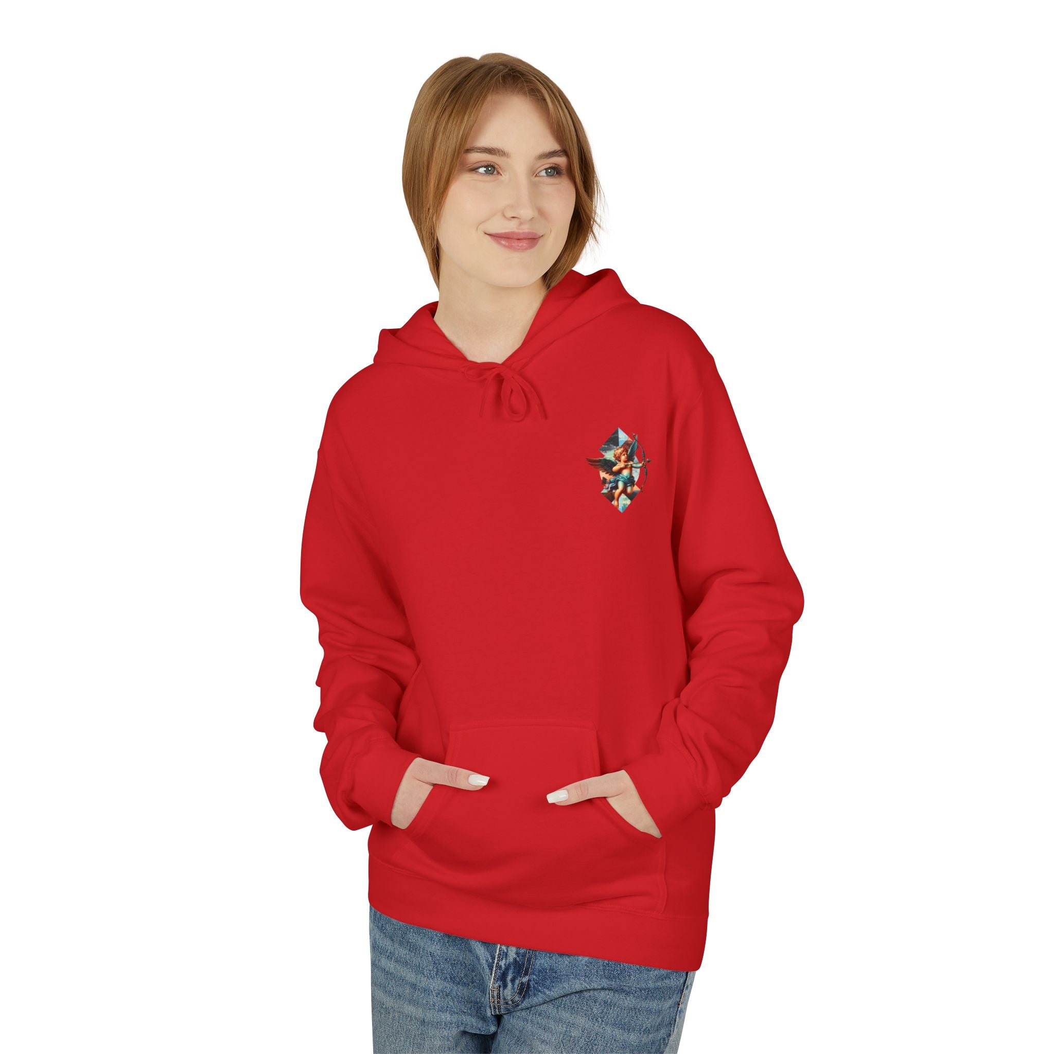 Cupid's Bow Blue + Arrow - Love, Infiniti Hoodie