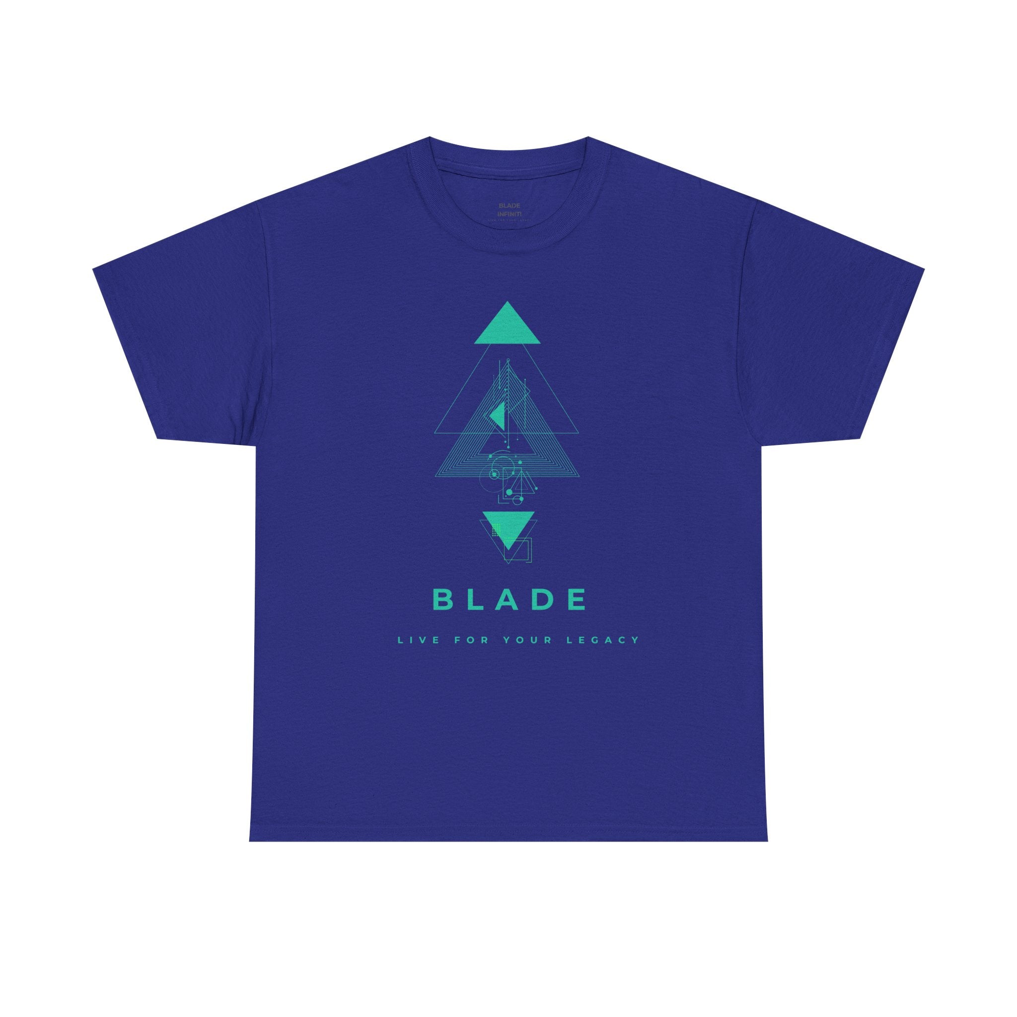 Geometric Odyssey Version 3 Teal/Green T-Shirt