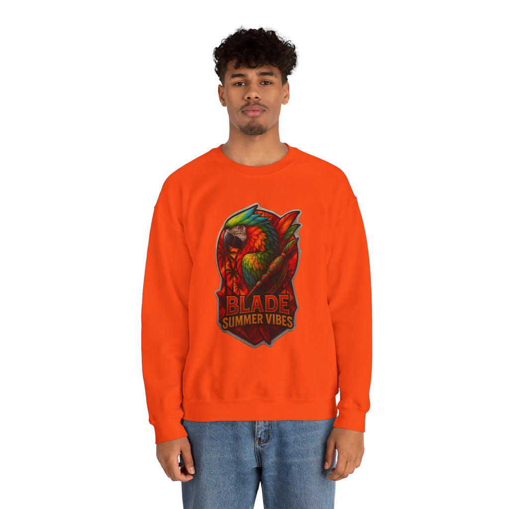 Aztec Parrot Unisex Crewneck Sweater