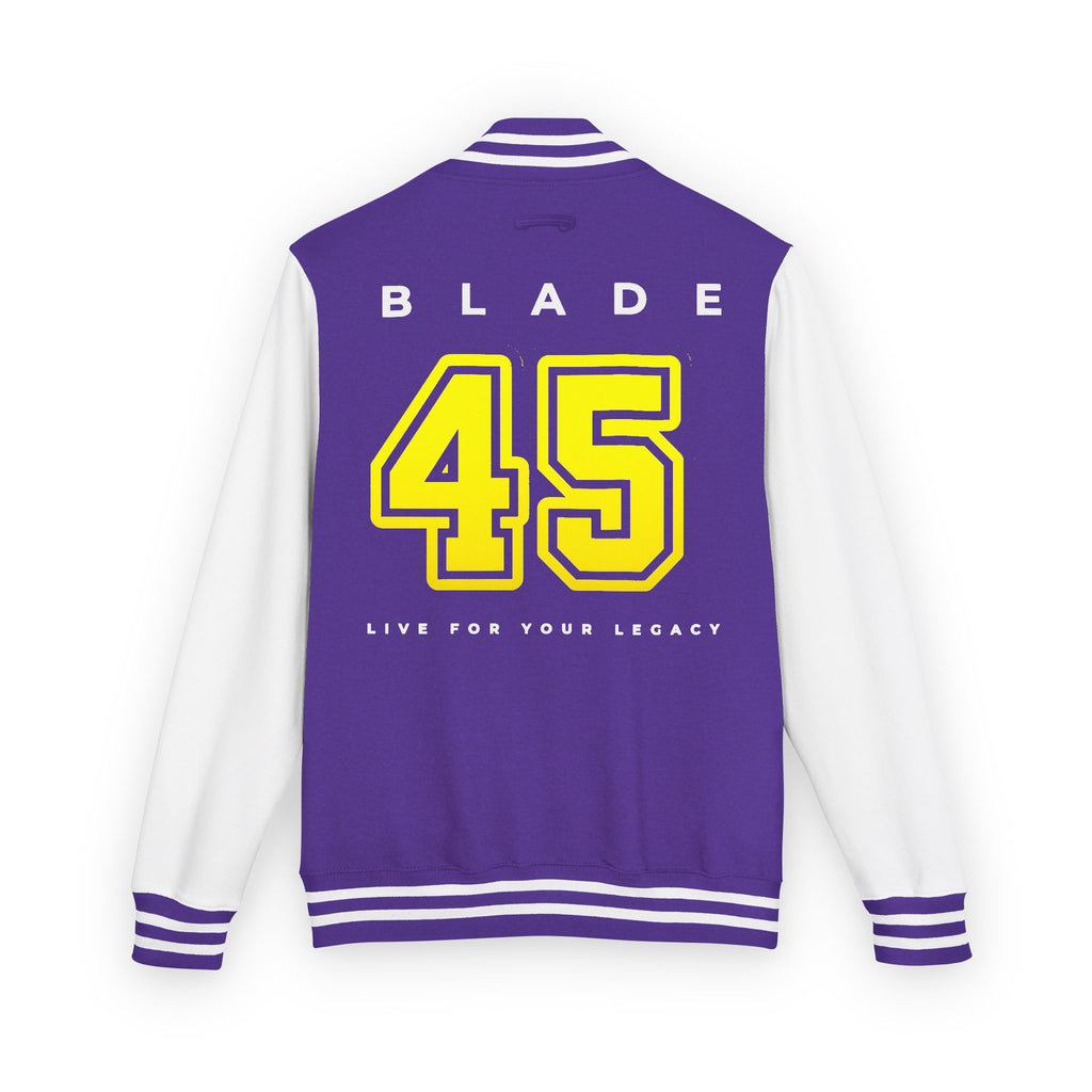 Blade 45 Golden Yellow/White Letterman Jacket