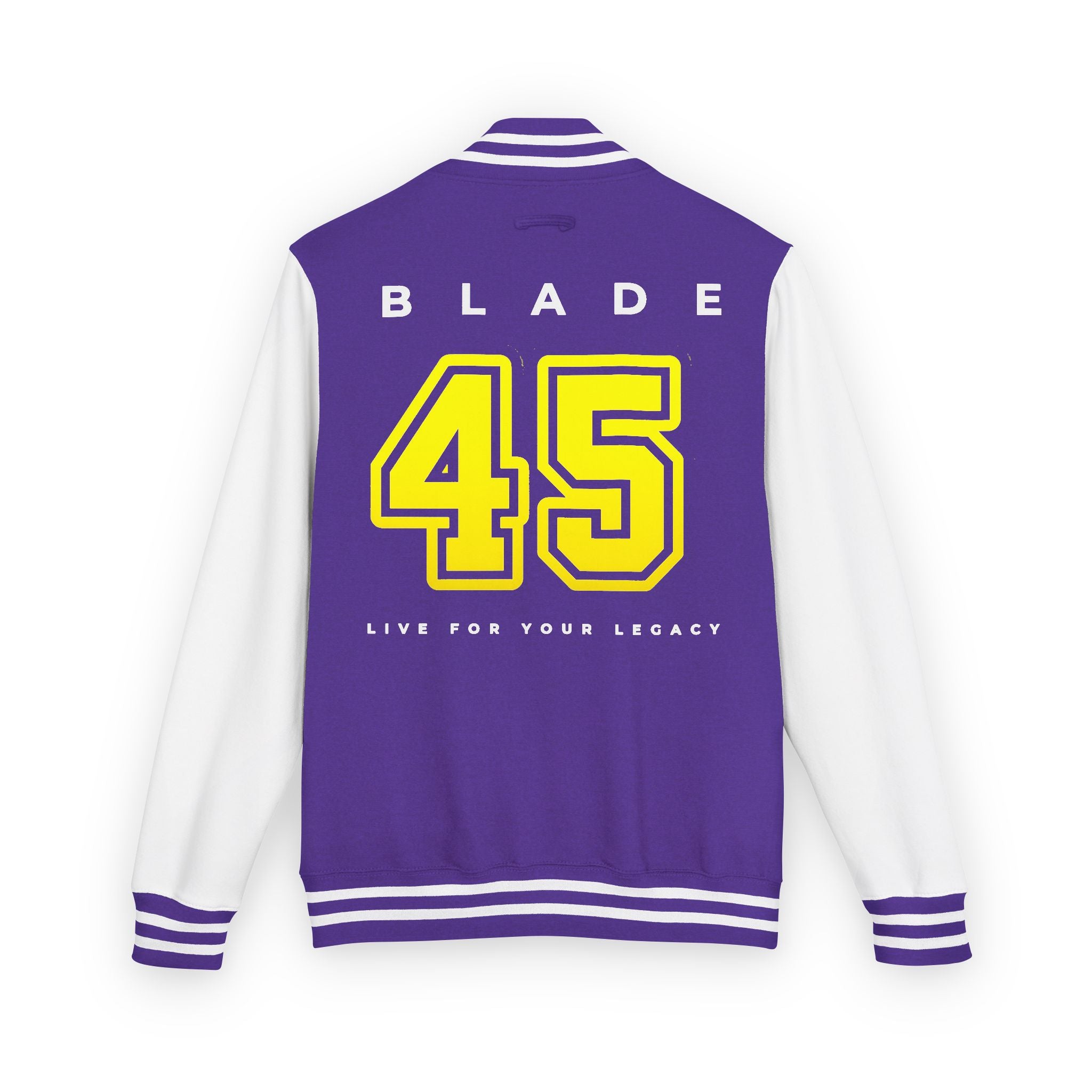 Blade 45 Golden Yellow/White Letterman Jacket