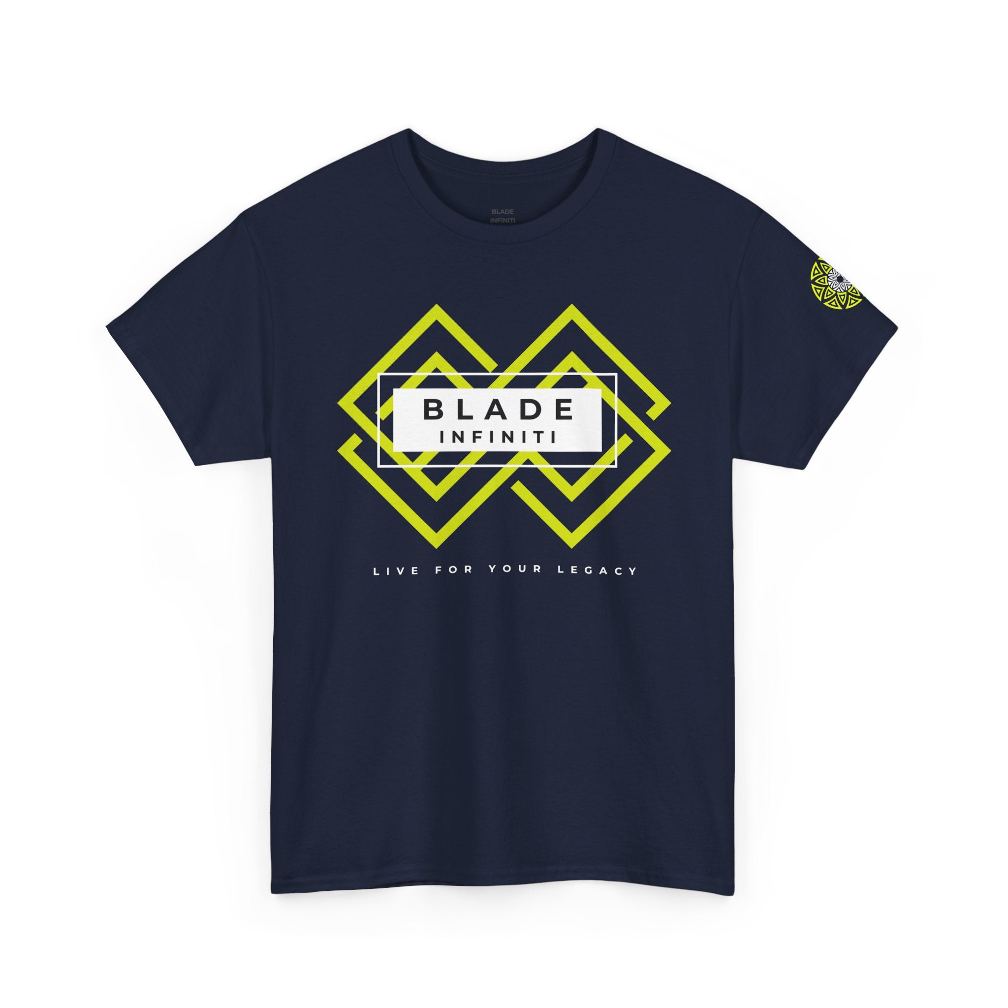 Geometric Odyssey Version 4 Neon Green T-Shirt