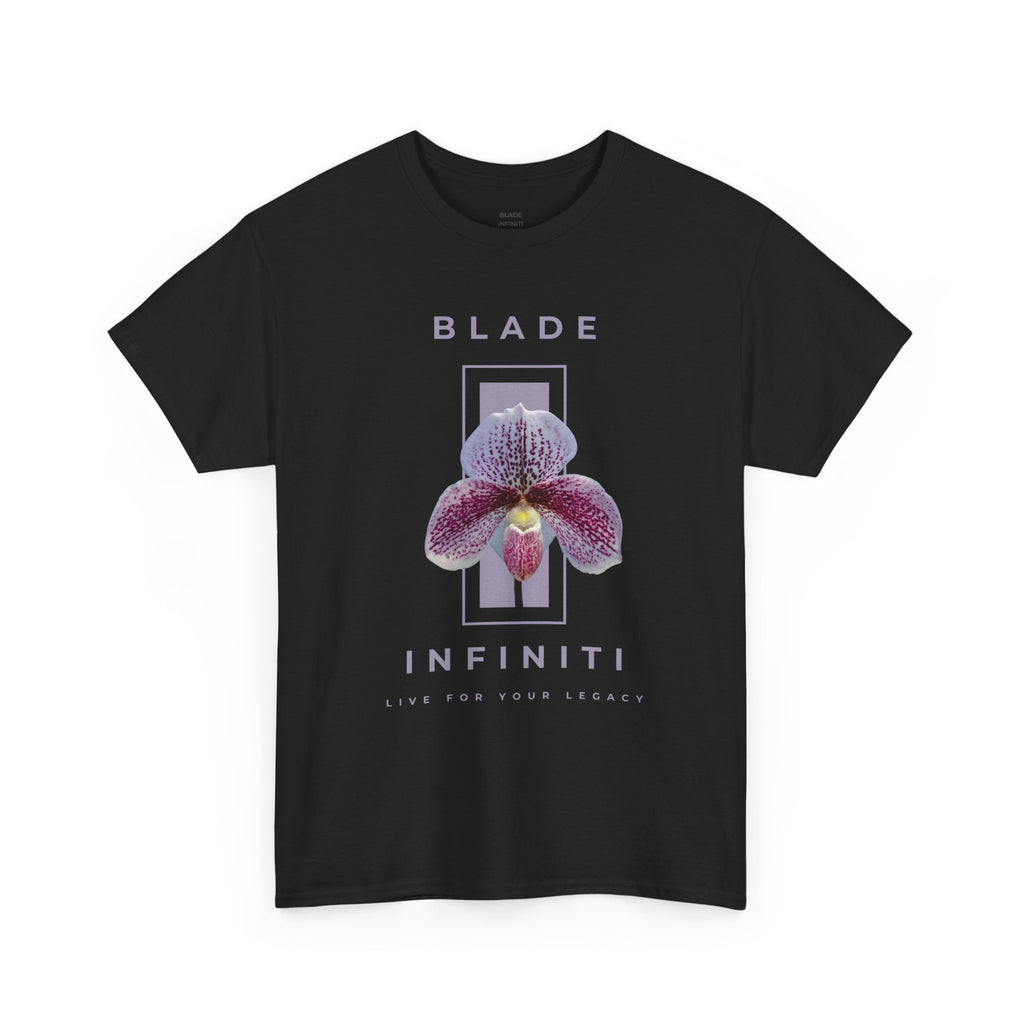 Essence of Infiniti Dainty Acai Purple Floral T-Shirt