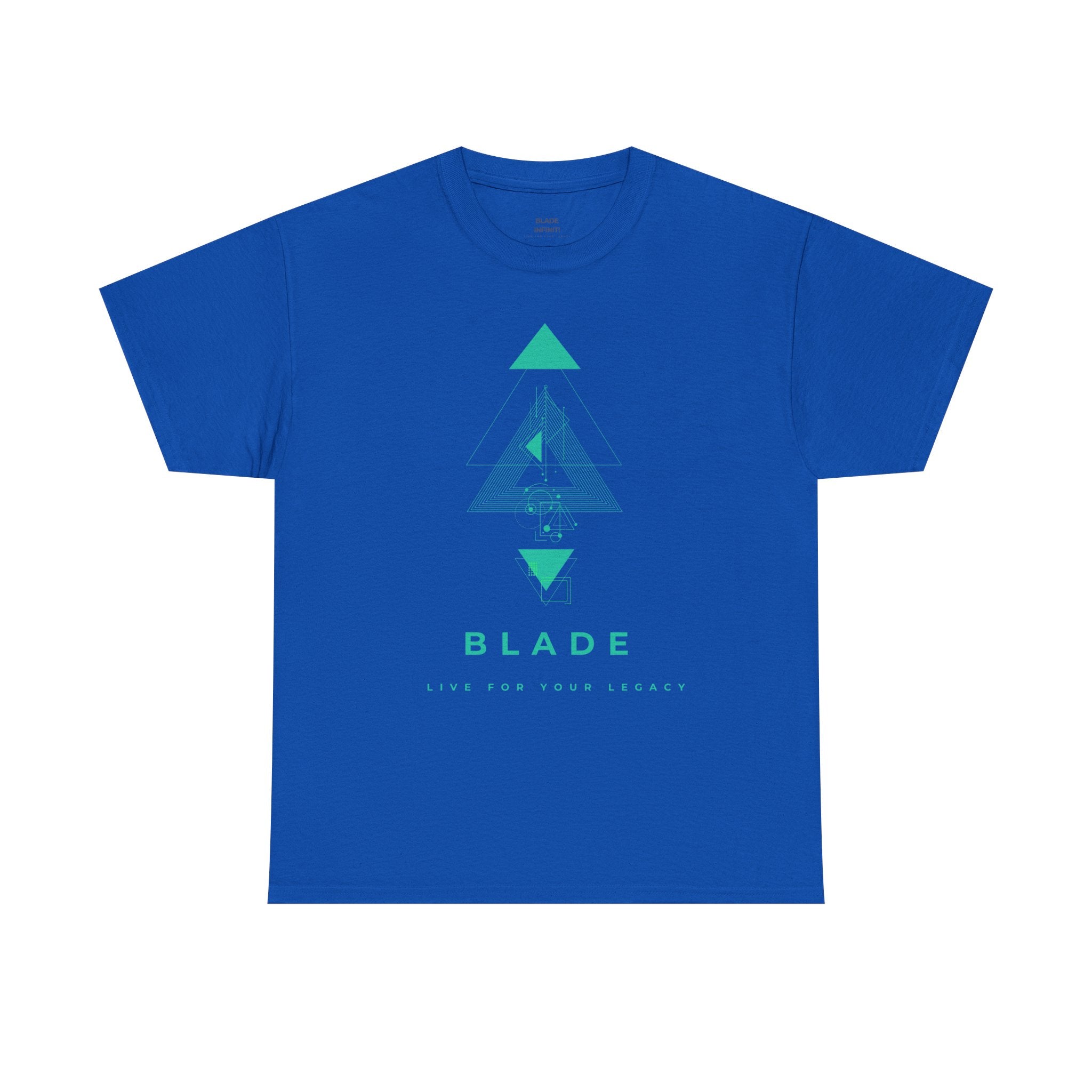 Geometric Odyssey Version 3 Teal/Green T-Shirt