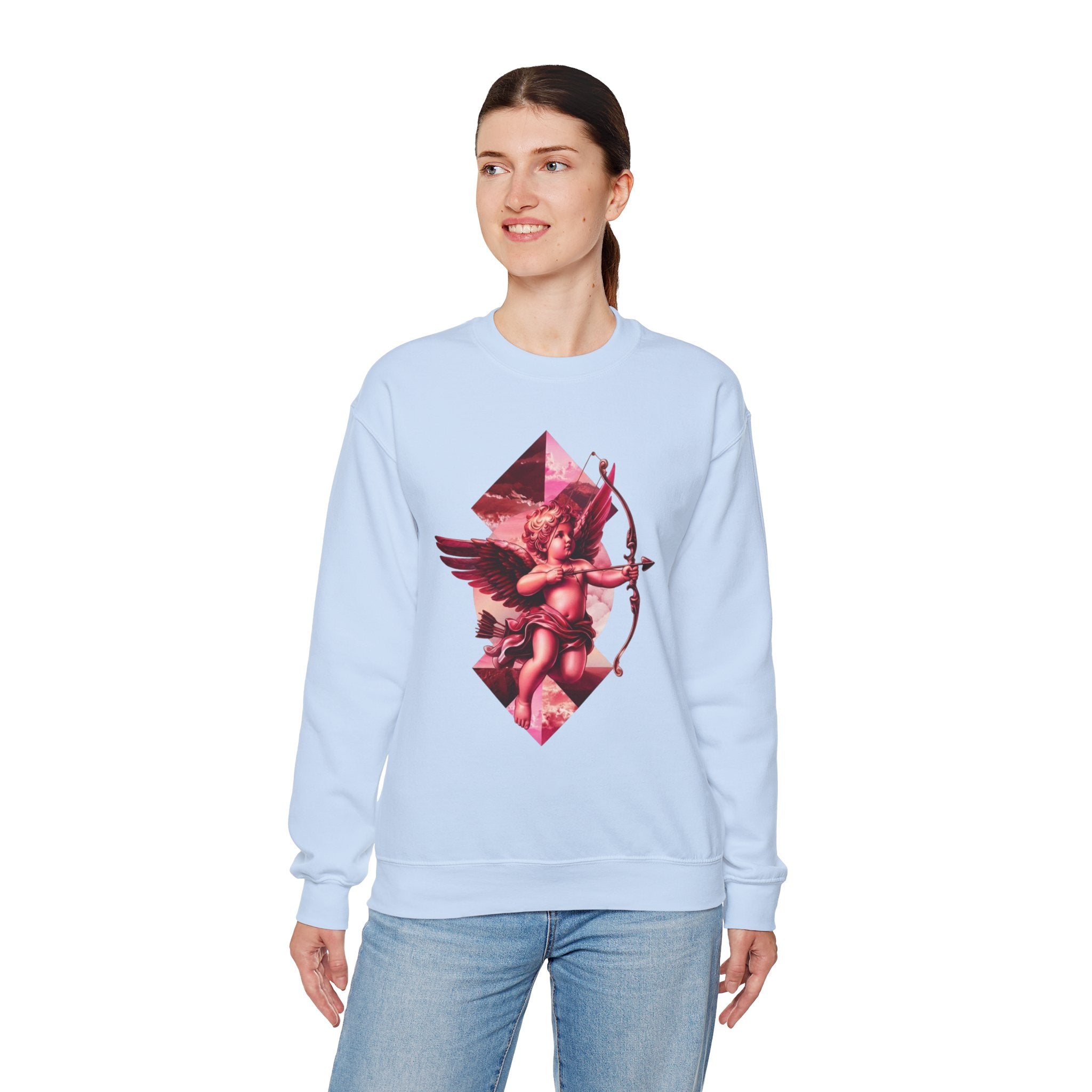 Cupid's Bow + Arrow - Love, Infiniti Unisex Crewneck Sweater