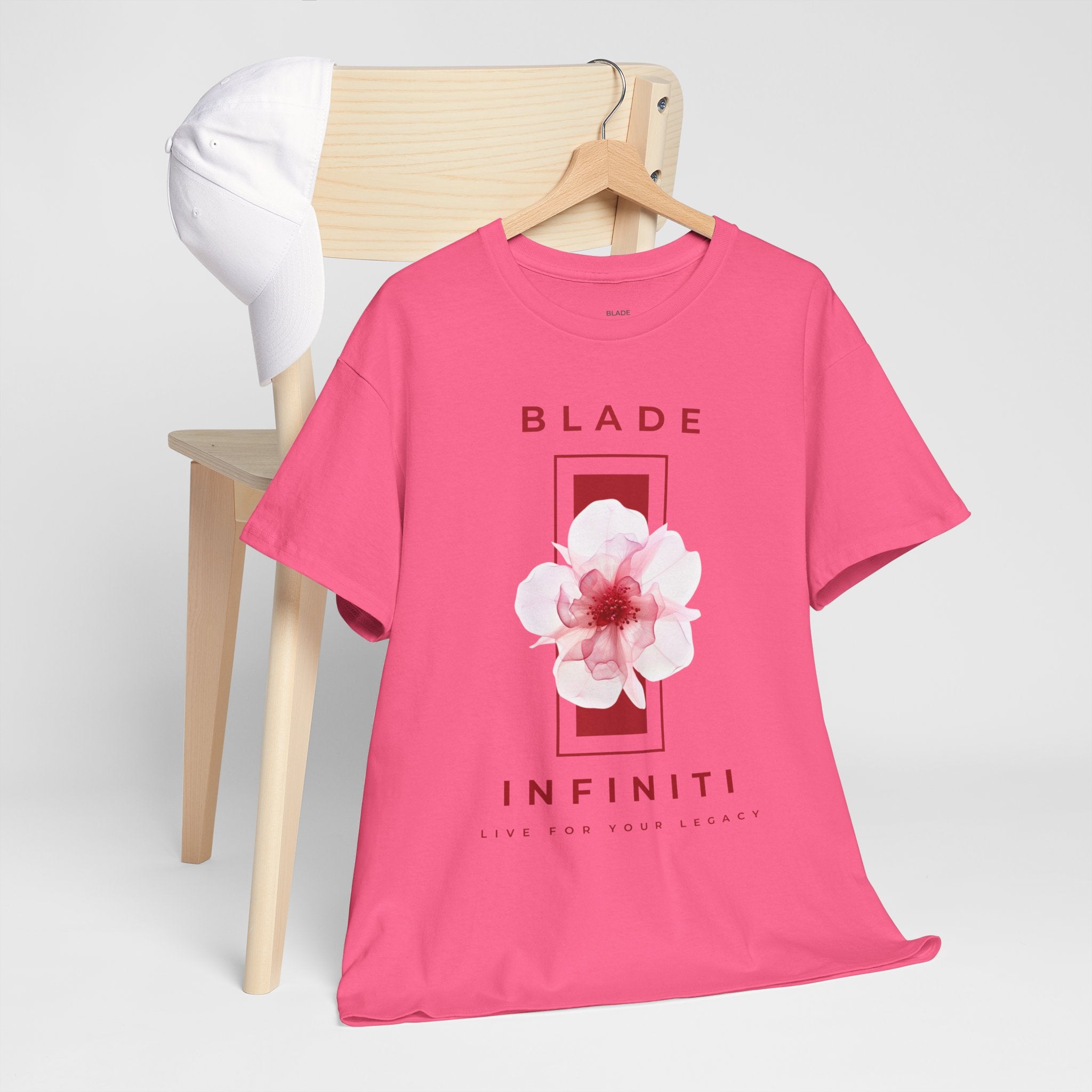 Essence of Infiniti Red/Pink Floral T-Shirt