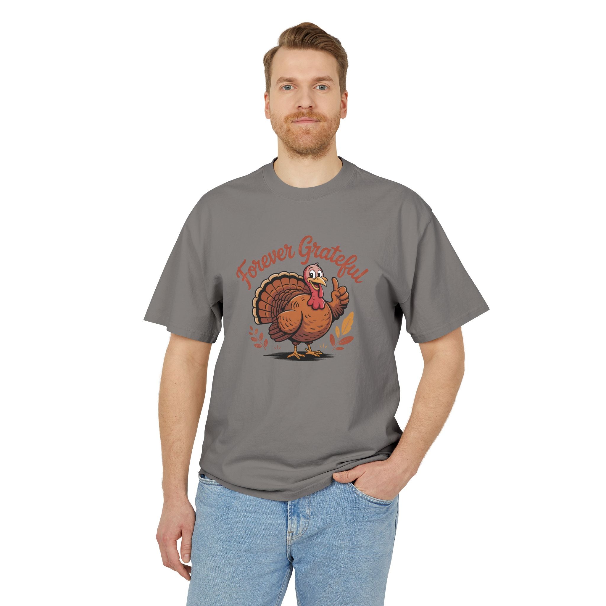 Forever Grateful Unisex Heavy Faded T-Shirt