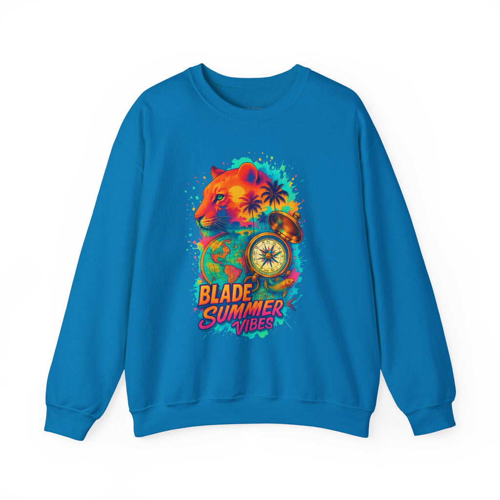 Primal Palms V1 Lion Unisex Crewneck Sweater