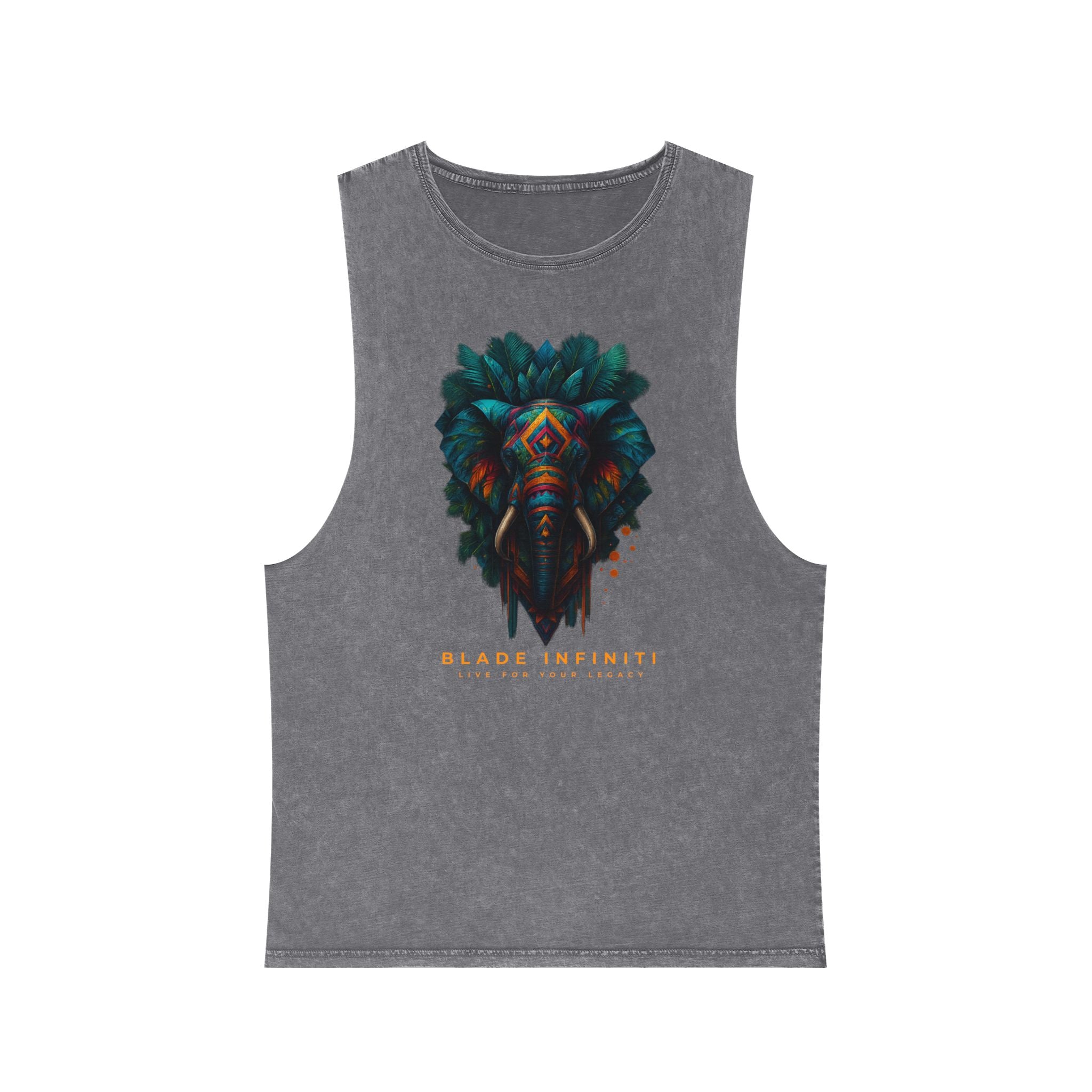 Midnight Tiki Elephant Tank Top