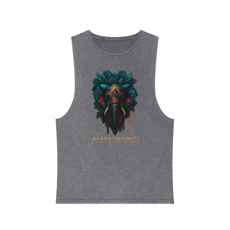 Midnight Tiki Elephant Tank Top