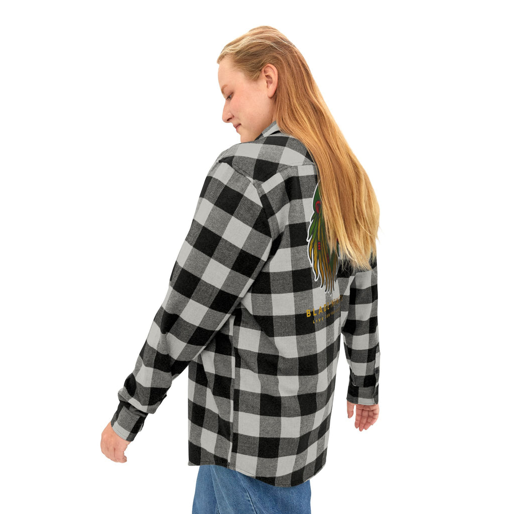 Rasta Lion Version 3 Flannel Shirt