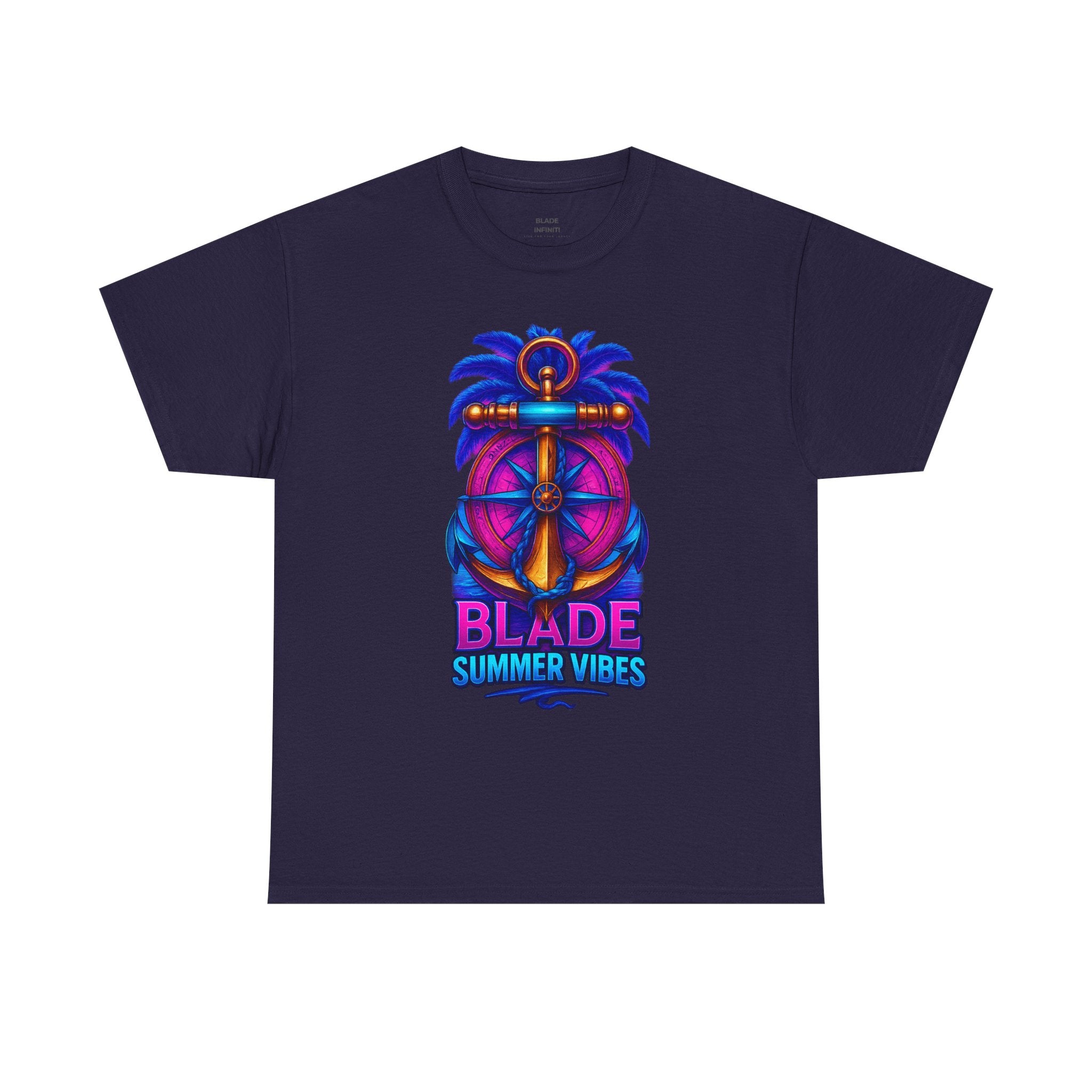 Anchor/Compass Multi Blue/Pink T-Shirt