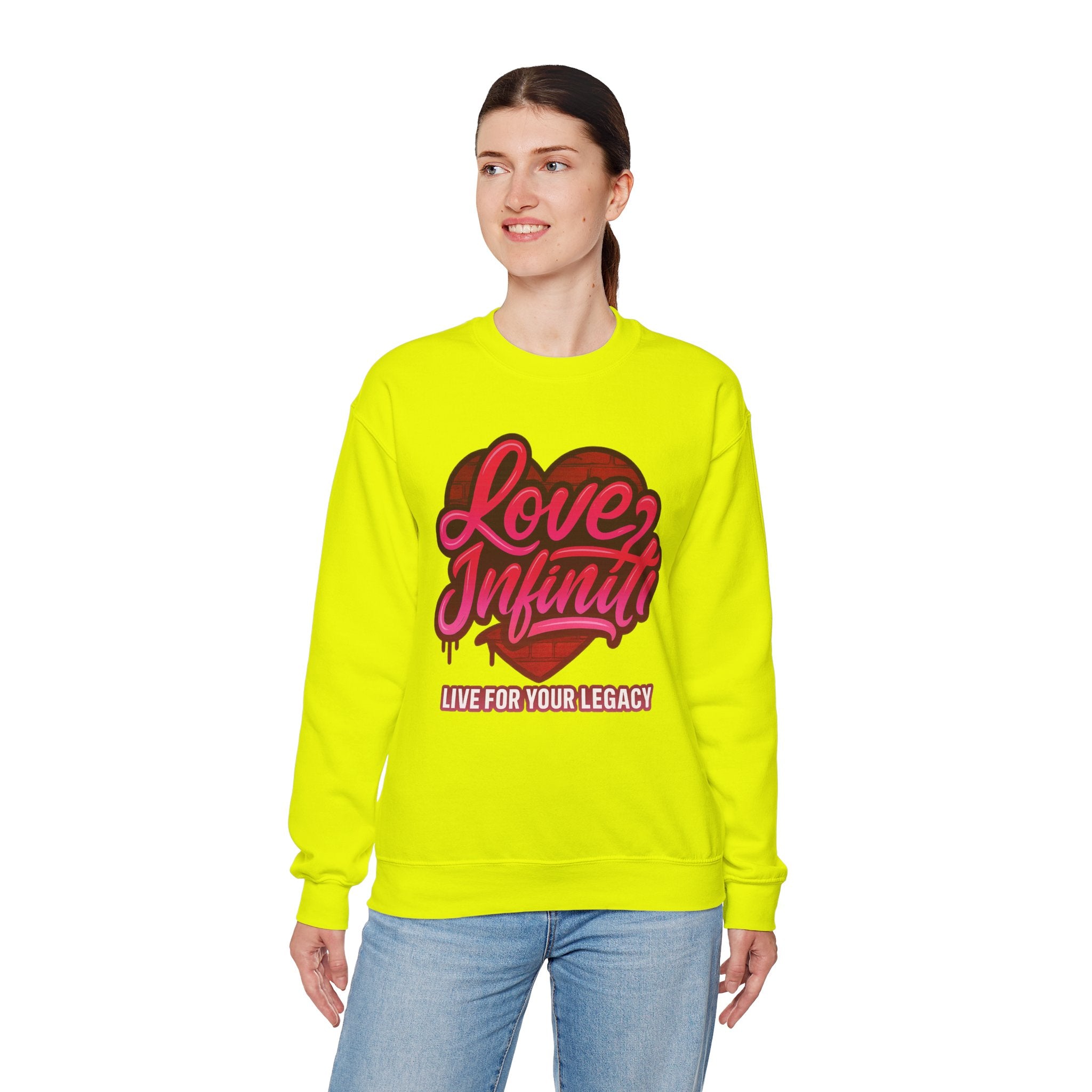 Love, Infiniti Street Vibes Unisex Crewneck Sweater