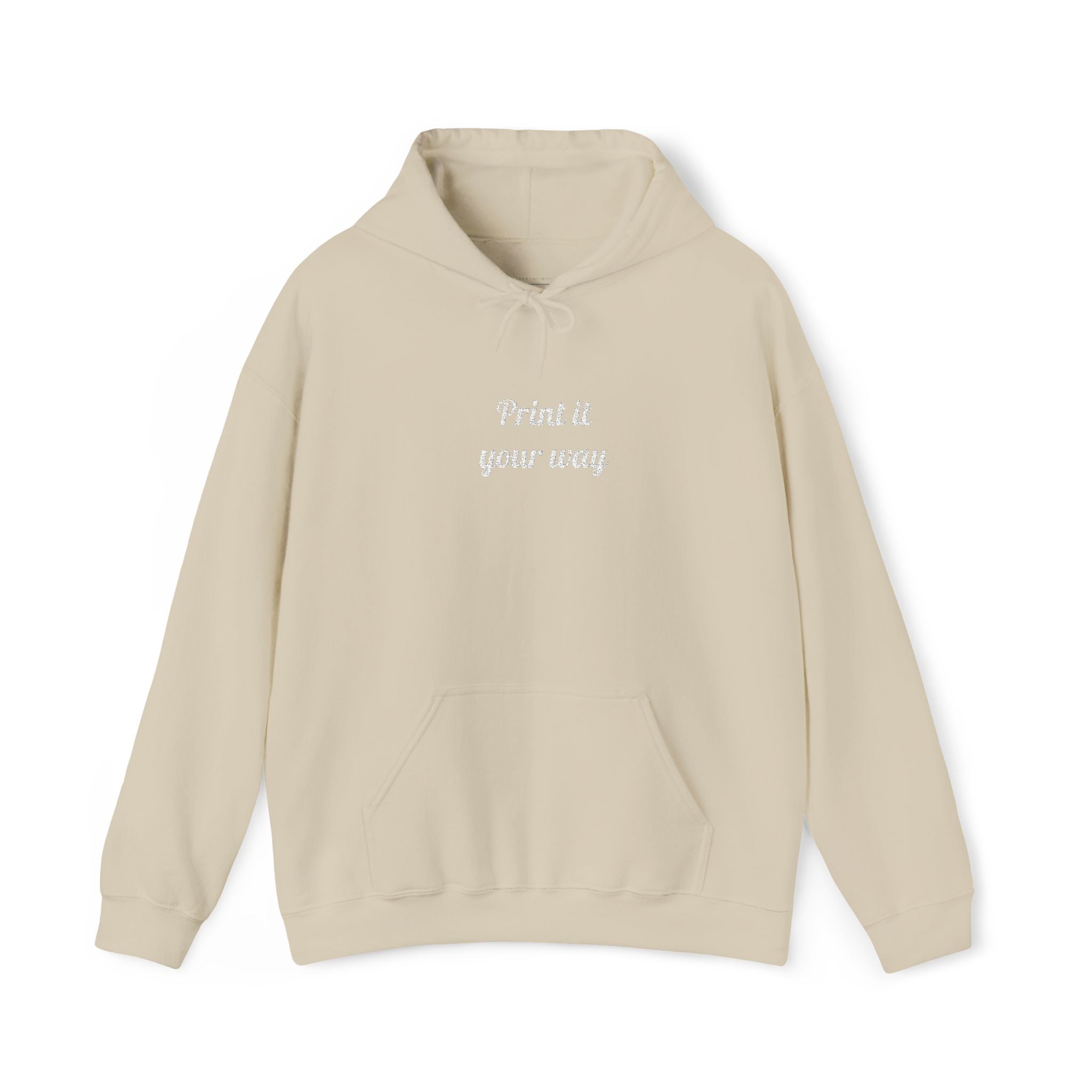 Embroidery Personalization - Unisex Hoodie (Make It Yours)