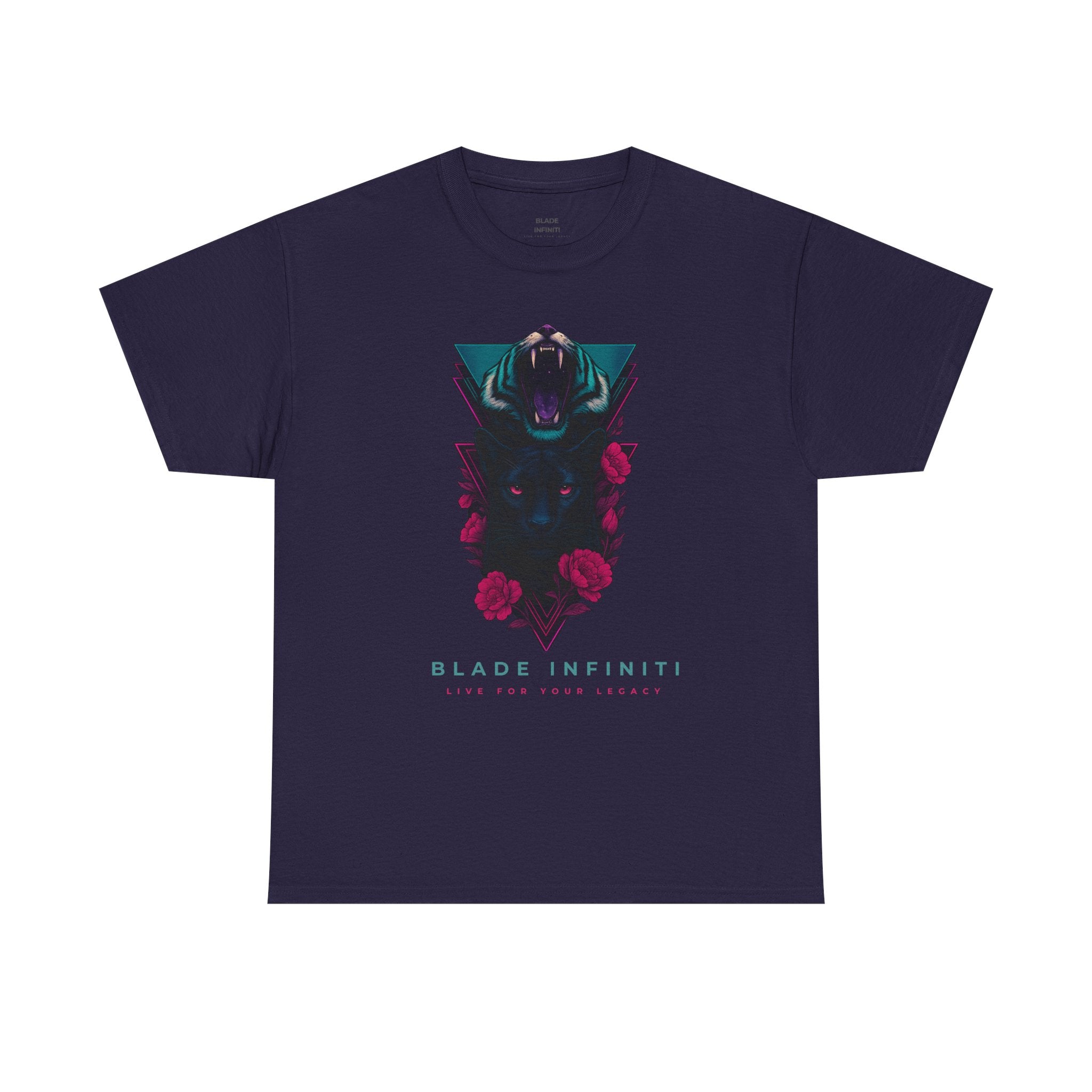 Bladeverse Midnight Galactic Jungle Tiger T-Shirt