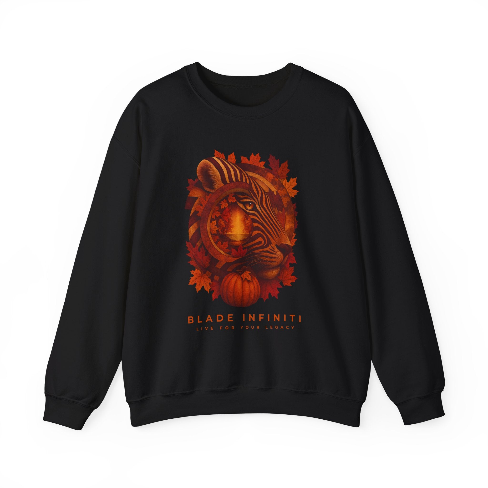 Fall Tiger V1 Unisex Crewneck Sweater