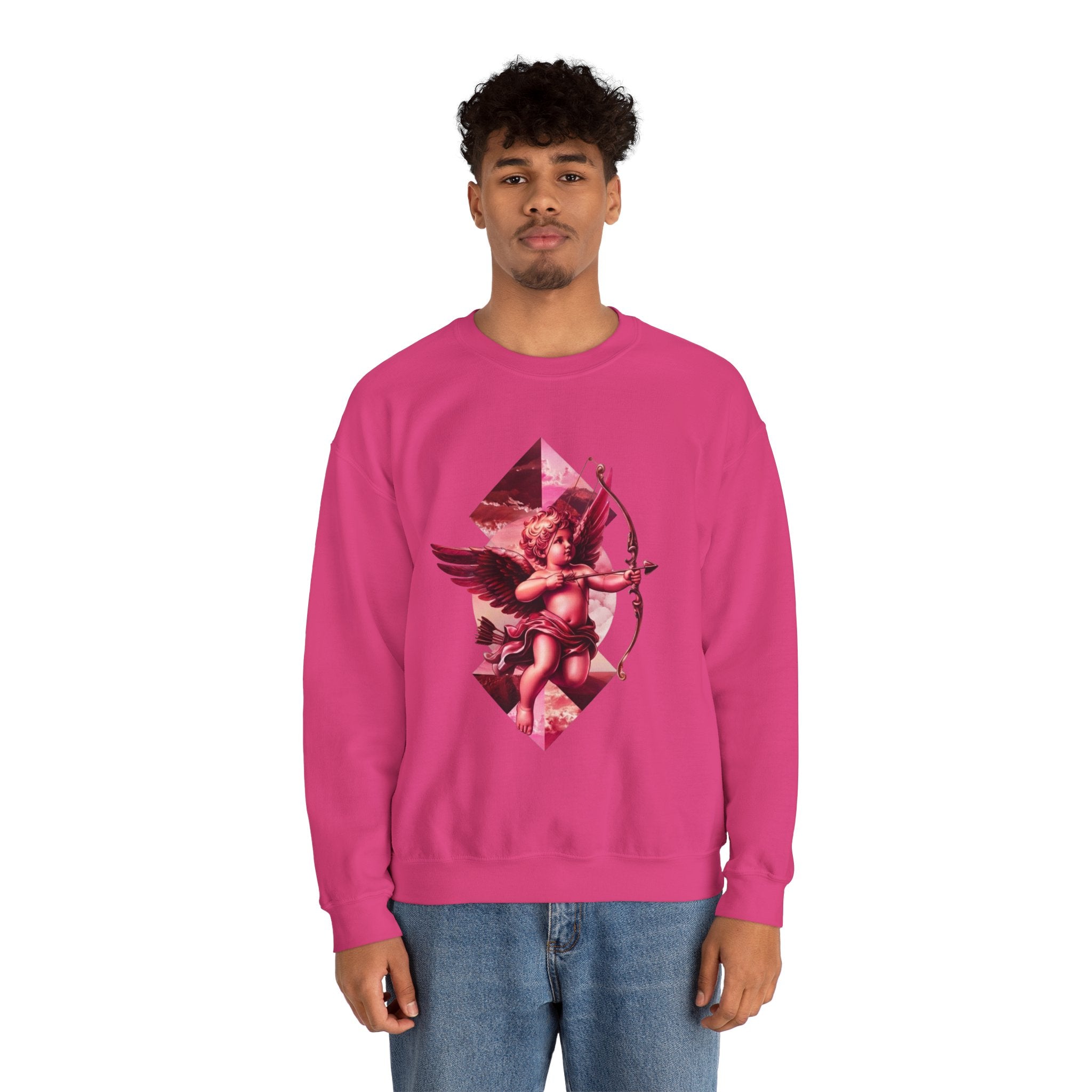 Cupid's Bow + Arrow - Love, Infiniti Unisex Crewneck Sweater