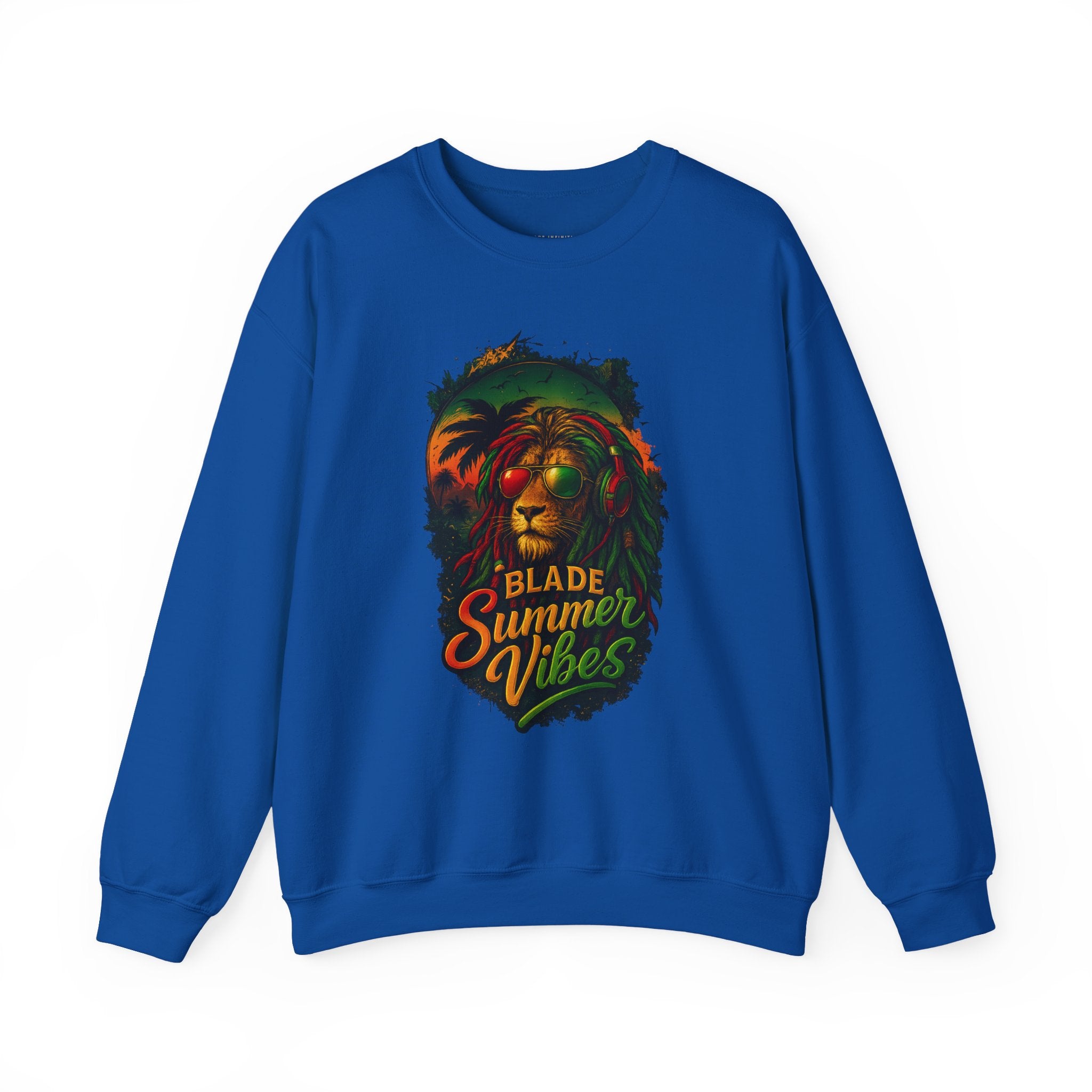 Rasta Lion Unisex Crewneck Sweater