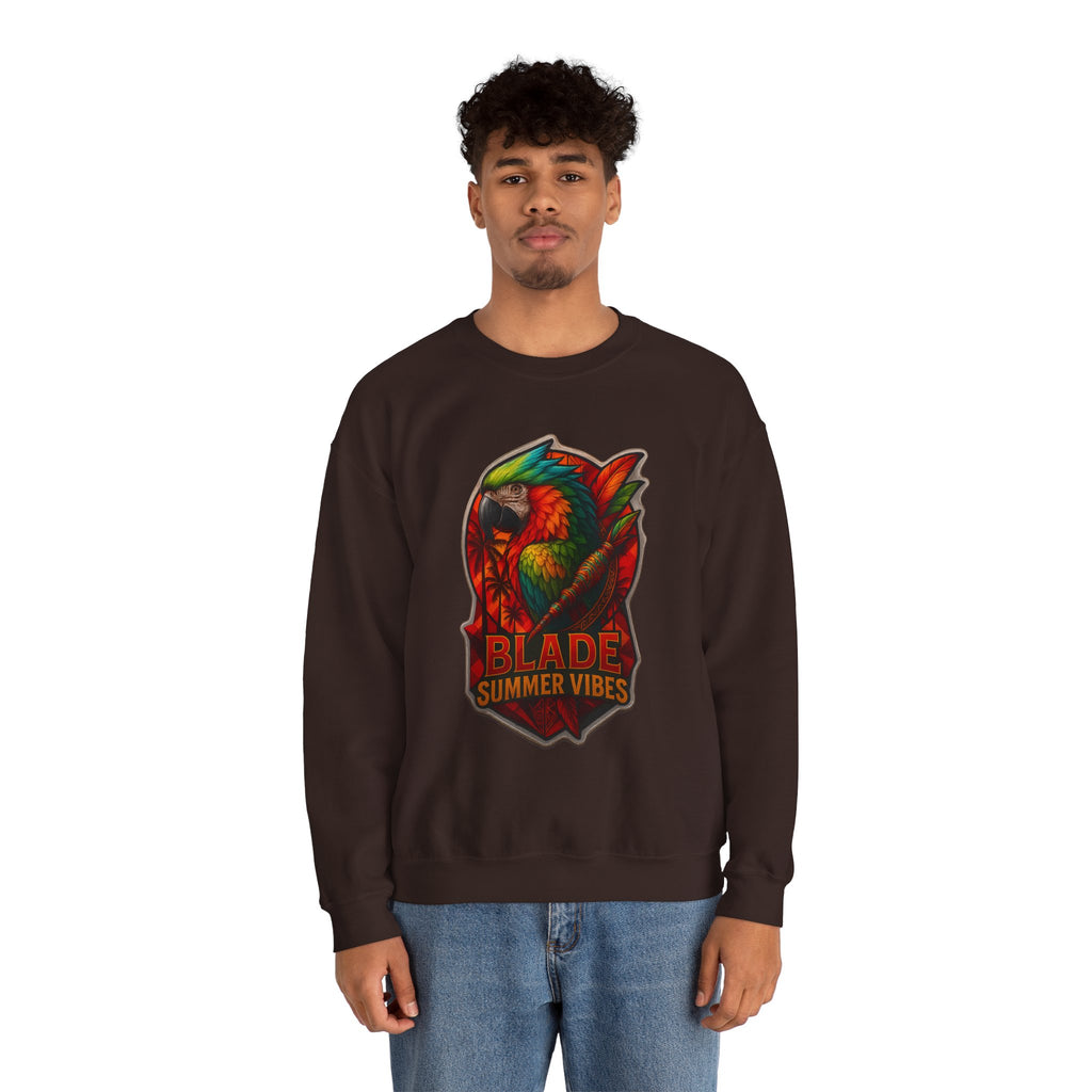 Aztec Parrot Unisex Crewneck Sweater