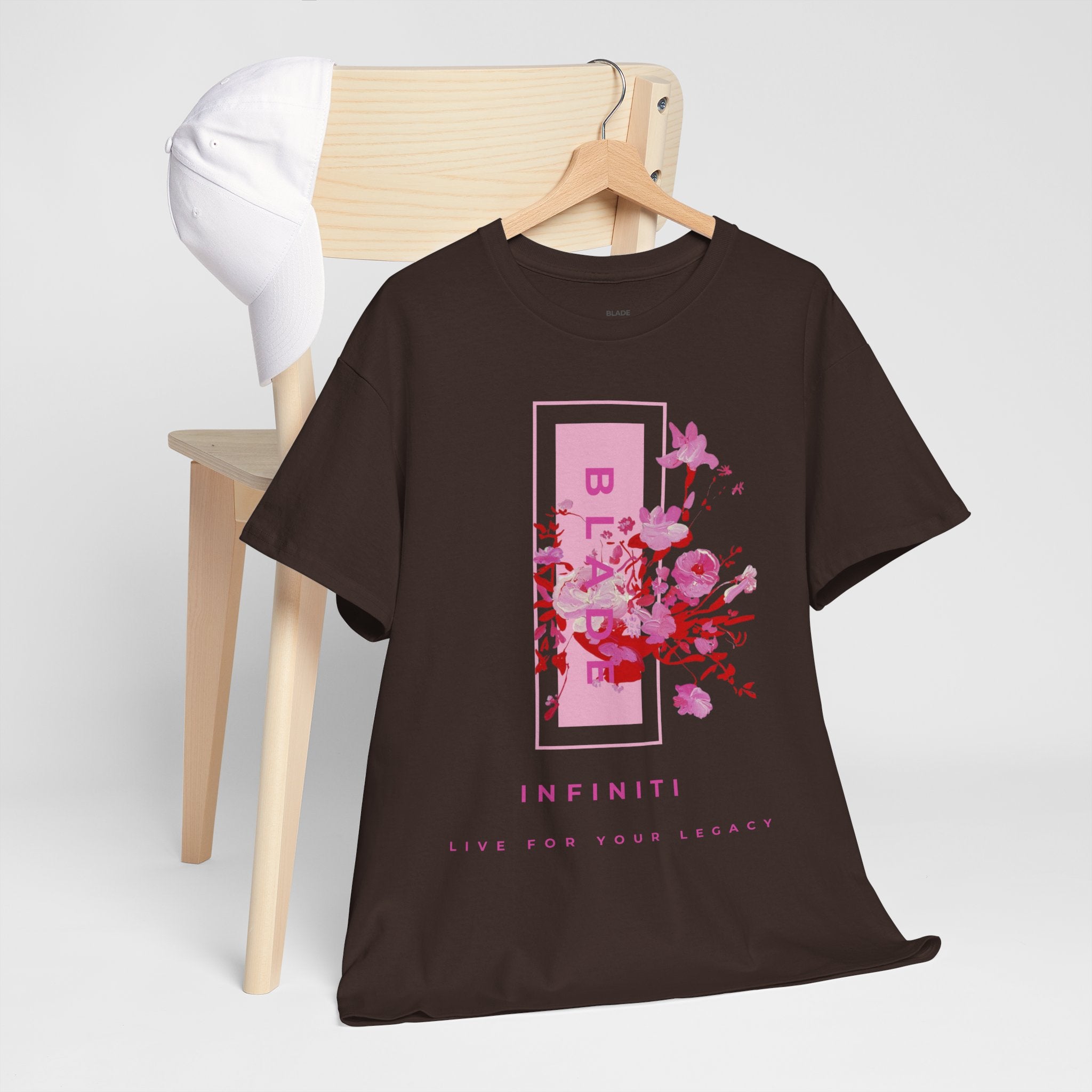 Bloom Bae Pink/Red Floral T-Shirt