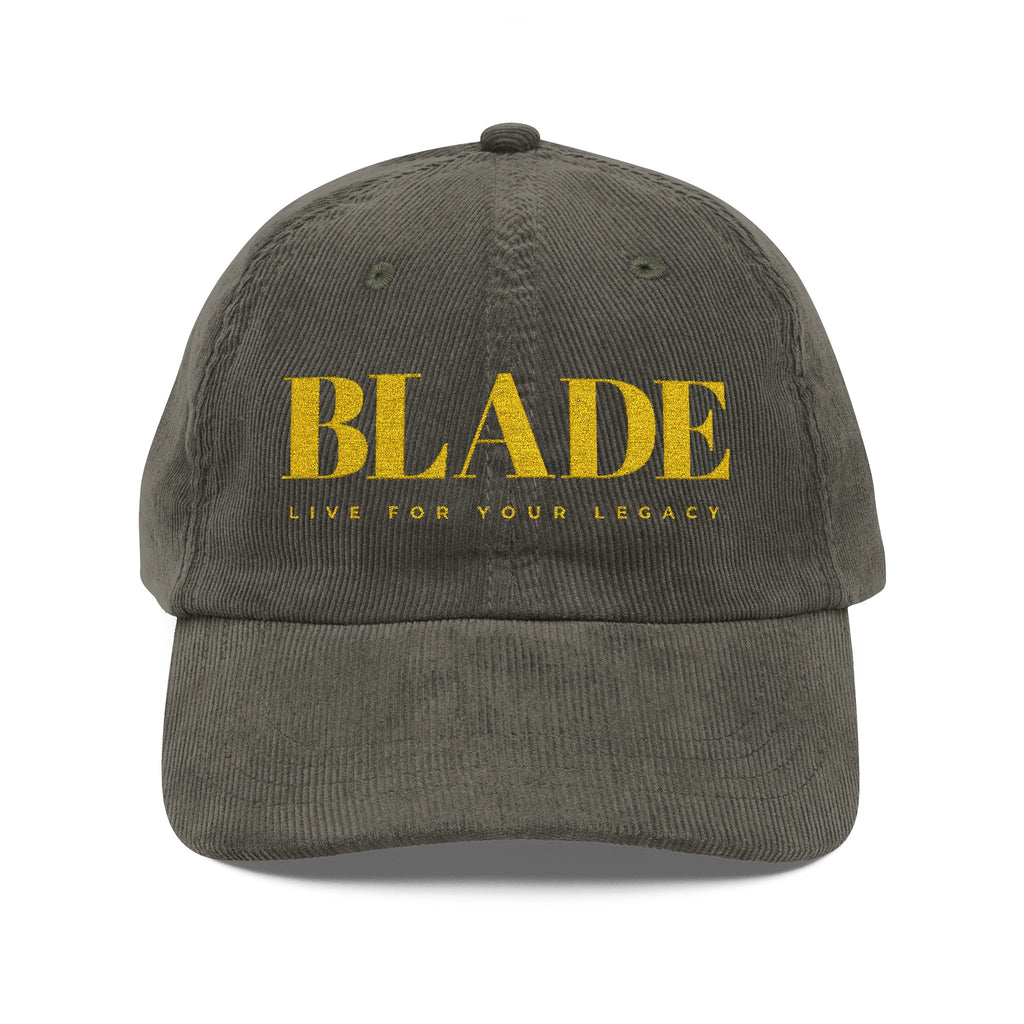 Blade Legacy Vintage Corduroy Hat/Cap Embroidery