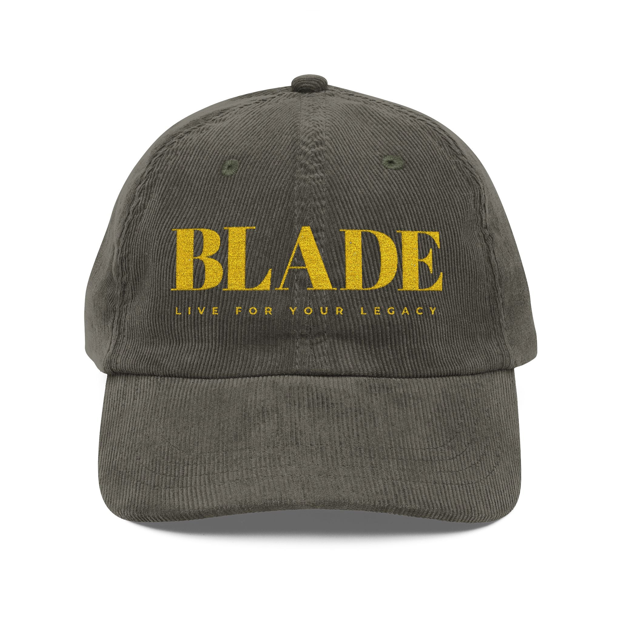 Blade Legacy Vintage Corduroy Hat/Cap Embroidery