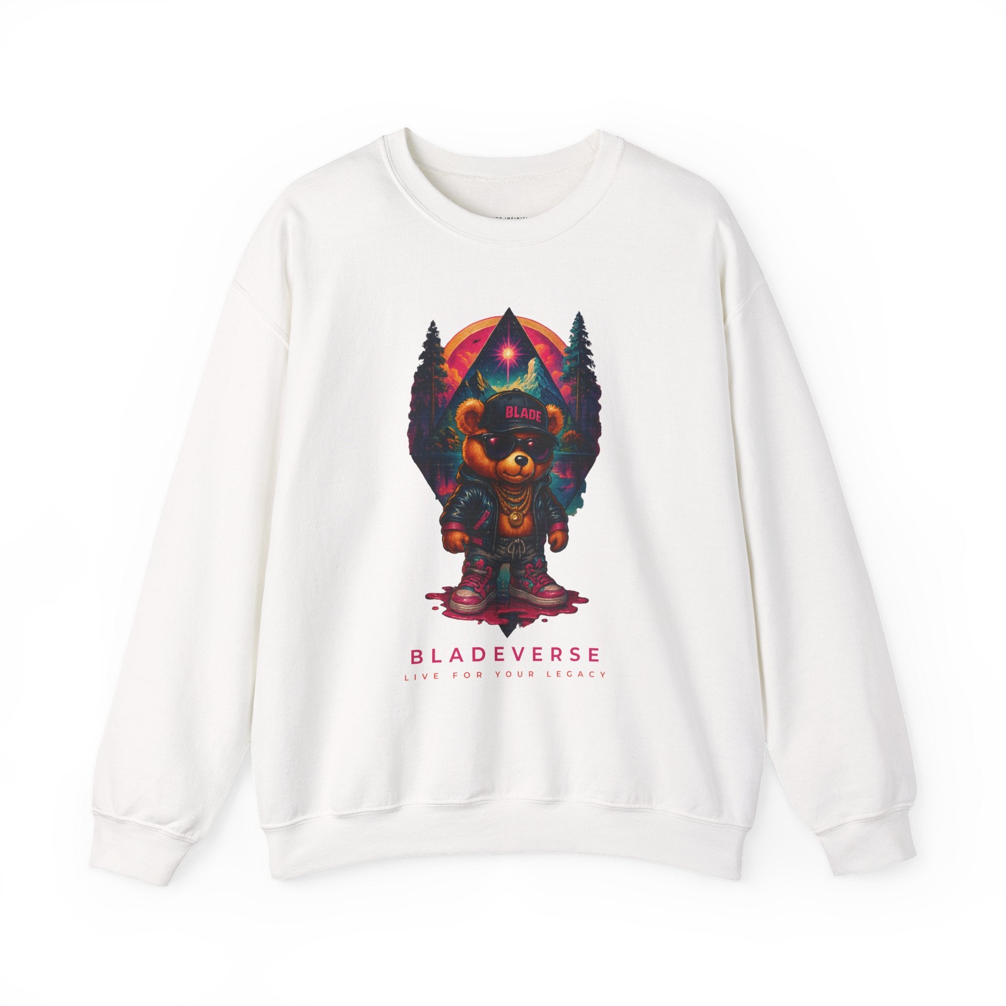 Bladeverse Teddy Bear Unisex Crewneck Sweater