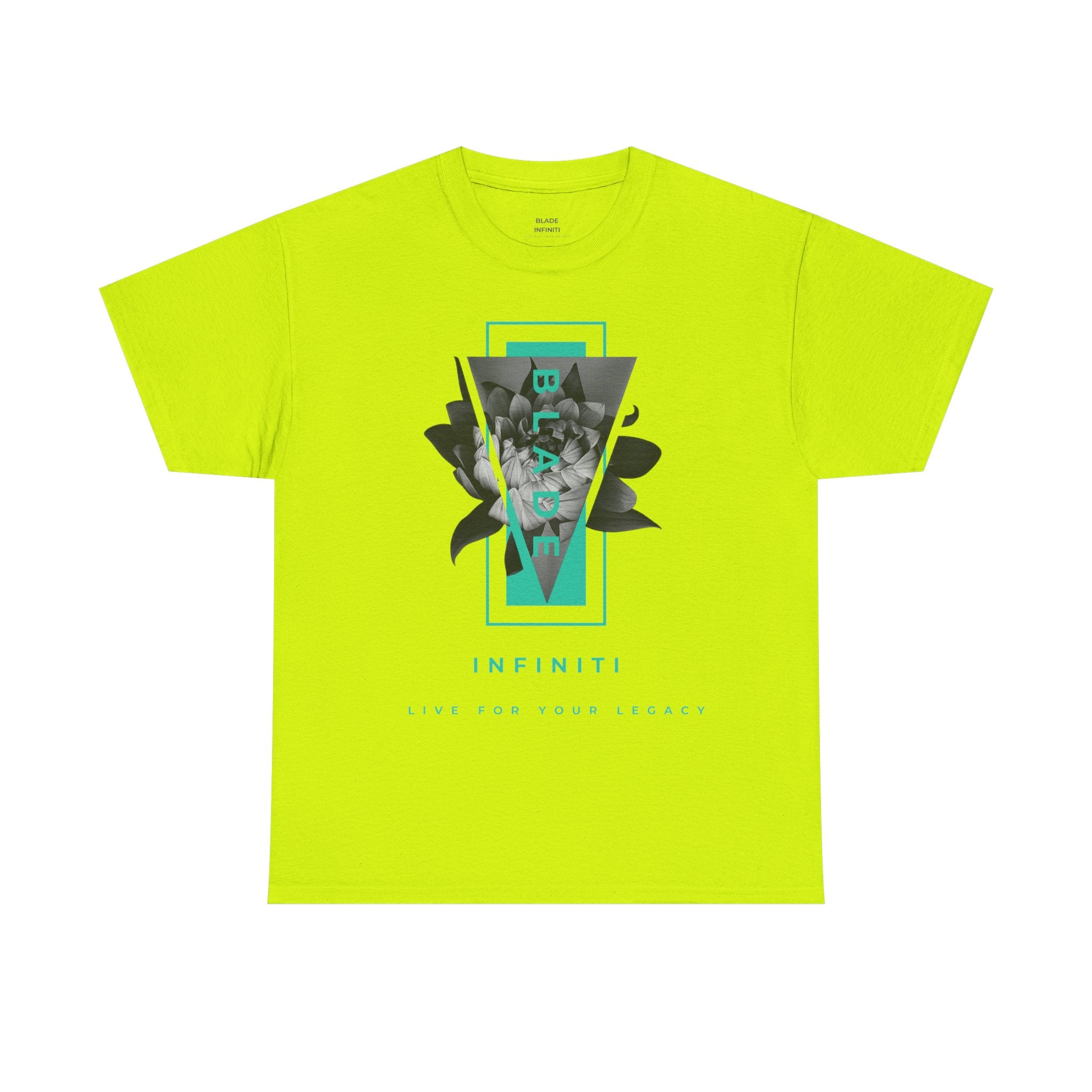 Flora Essence Aqua Teal TX Floral T-Shirt