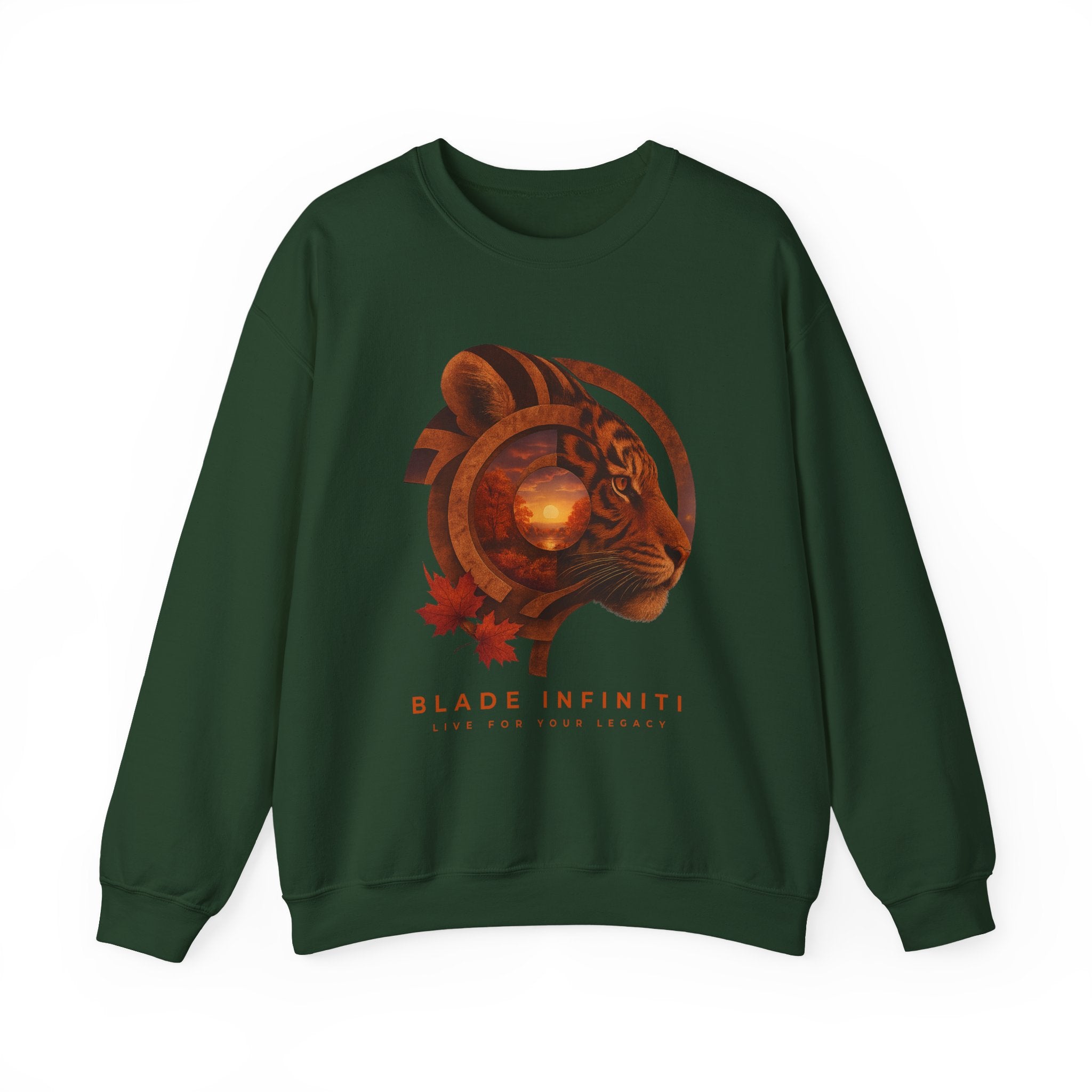 Fall Tiger V2 Unisex Crewneck Sweater