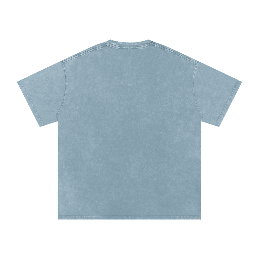 Aztec Tiger Washed Oversized Cotton T-Shirt