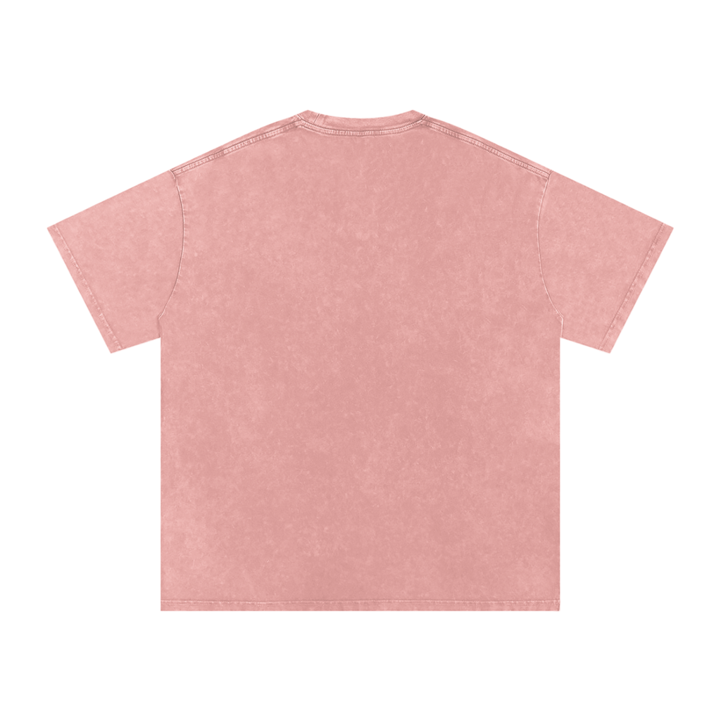 Aztec Tiger Washed Oversized Cotton T-Shirt