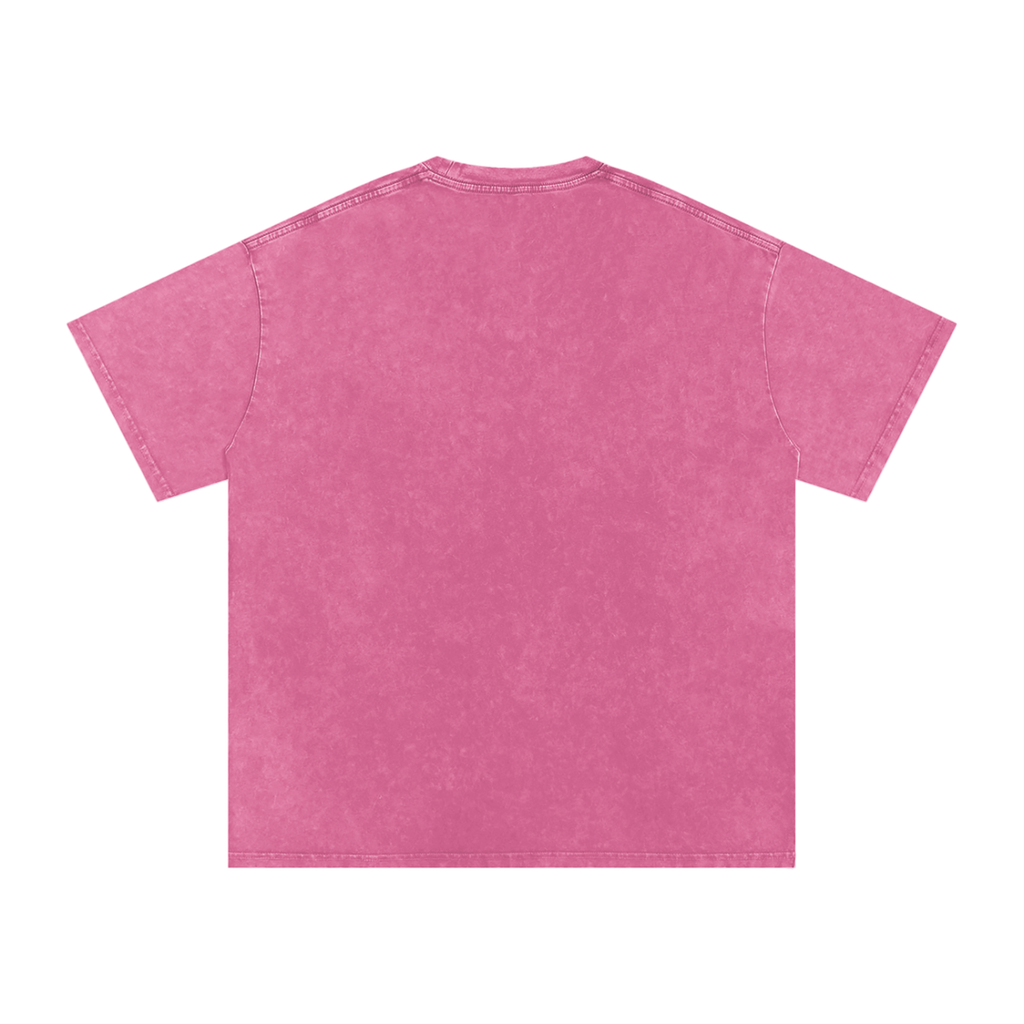 Aztec Tiger Washed Oversized Cotton T-Shirt