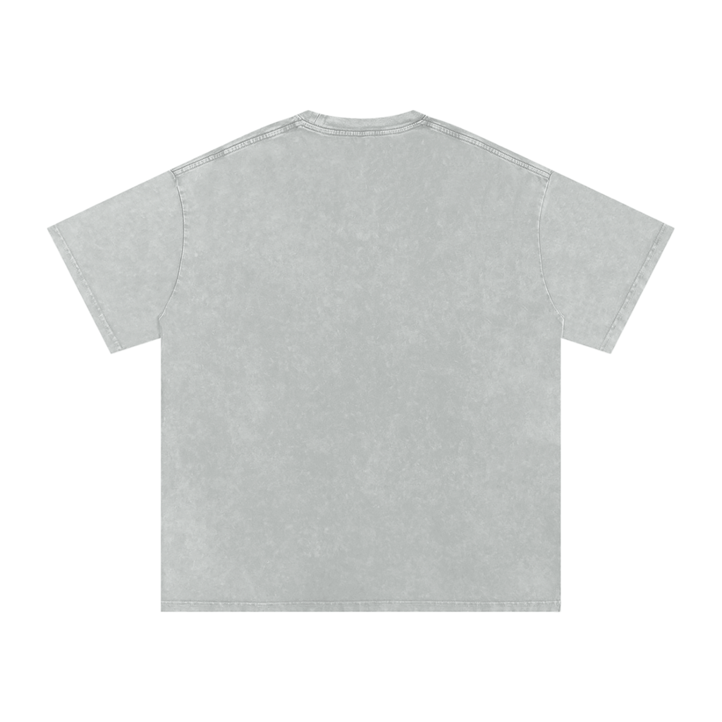 Aztec Tiger Washed Oversized Cotton T-Shirt